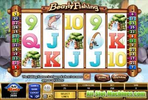 Bearly Fishing slot