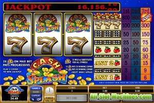 Cash Splash 3 Reel slot