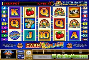 Cash Splash 5 Reel slot