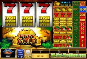 City of Gold slot