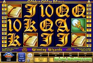 Golden Goose Winning Wizards slot
