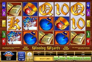 Winning Wizards slot